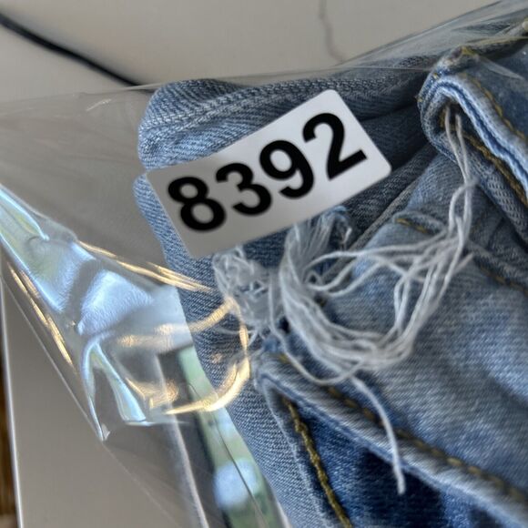 UNIVERSAL THREAD Jeans Womens 17 R Ankle Bootcut Light Wash Grunge Boho Frayed - Picture 12 of 12